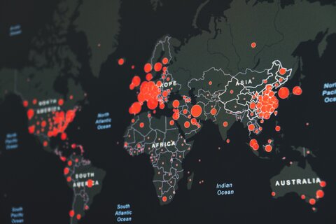 world map