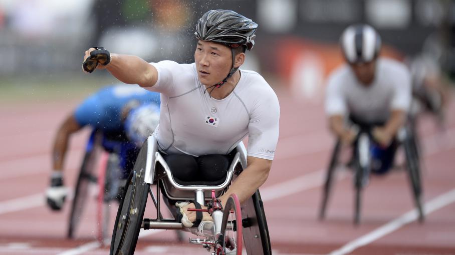 Gyudae Kim paralypic gold medal 2013