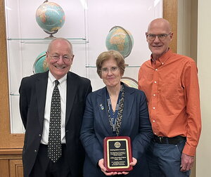 Geoff Hewings, Aisling Reynolds-Feighan, and Bruce Rhoads.